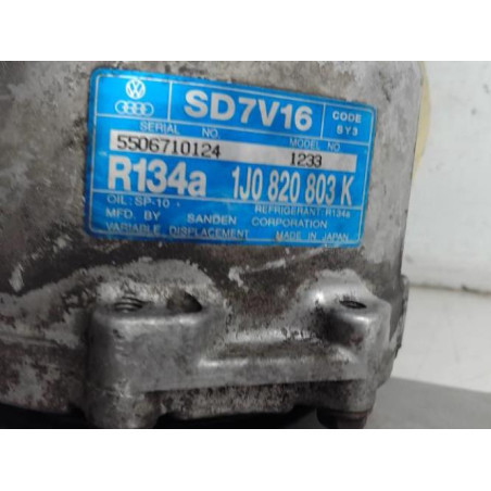 Compresseur clim VOLKSWAGEN GOLF 4 Photo n°1
