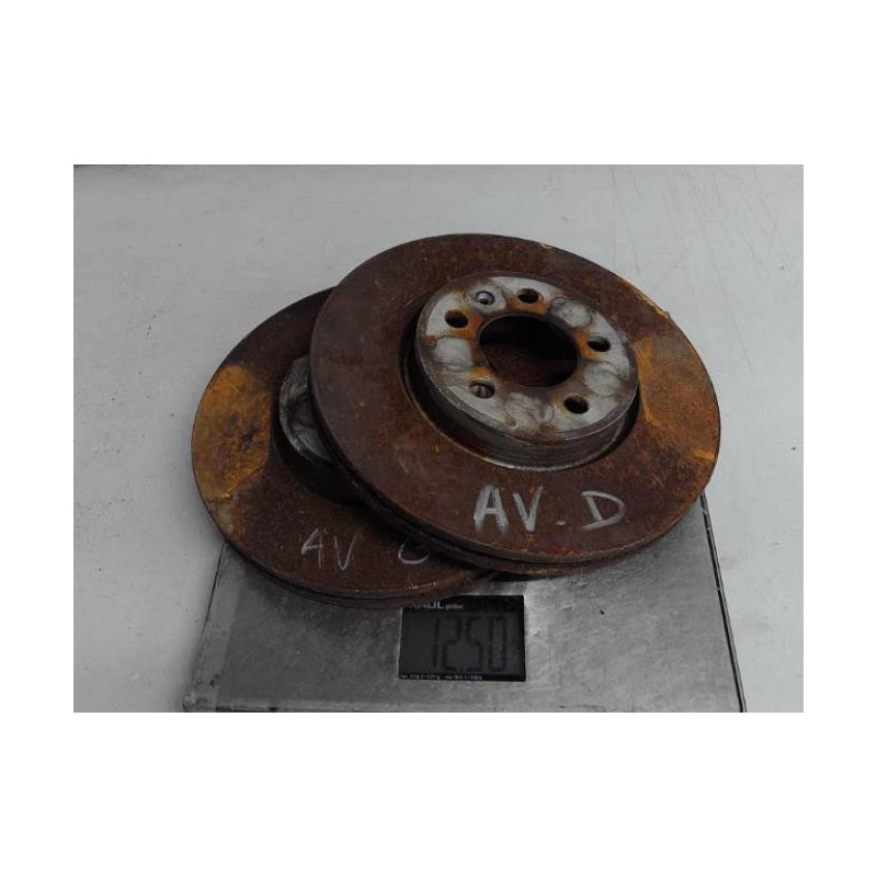 Paire de disques avant (freinage) AUDI A1 2