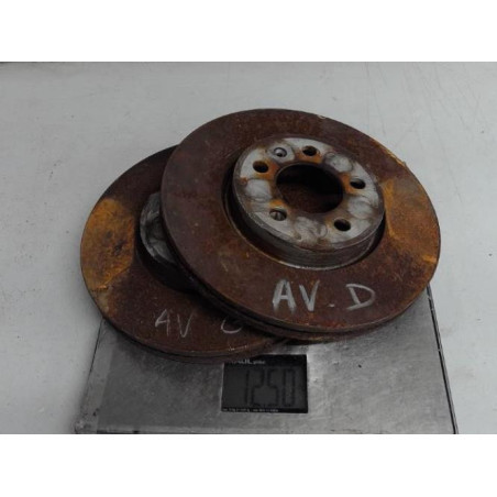 Paire de disques avant (freinage) AUDI A1 2 Photo n°1