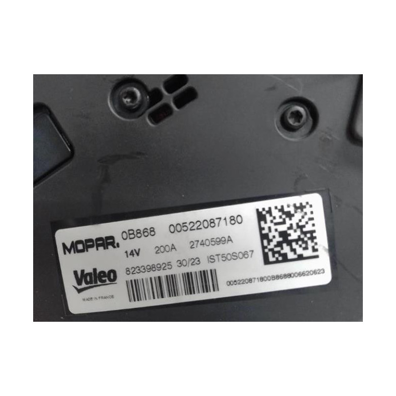 Alternateur FIAT 500 2