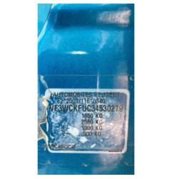 Commande chauffage PEUGEOT 207 Photo n°1