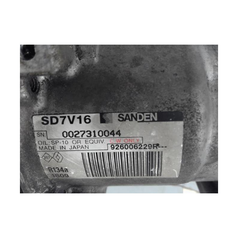 Compresseur clim DACIA DUSTER 1