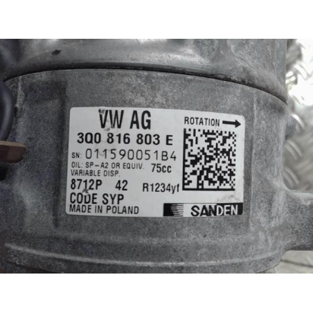 Compresseur clim AUDI A1 2 Photo n°1