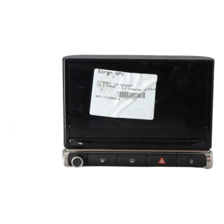 Ecran GPS CITROEN C3 3 Photo n°1