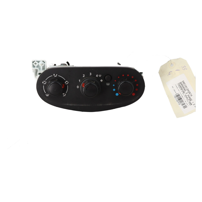 Commande chauffage DACIA SANDERO 2