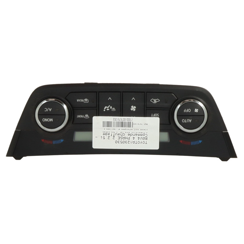 Commande chauffage TOYOTA RAV4 4