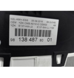 Compteur PEUGEOT 208 1 Photo n°5