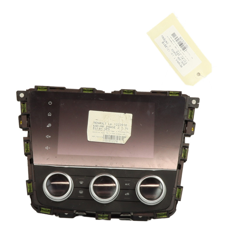 Ecran GPS RENAULT KADJAR