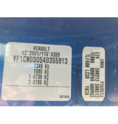 Commande chauffage RENAULT TWINGO 2 Photo n°9