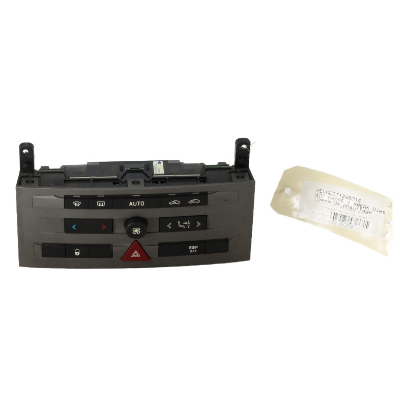 Commande chauffage PEUGEOT 407