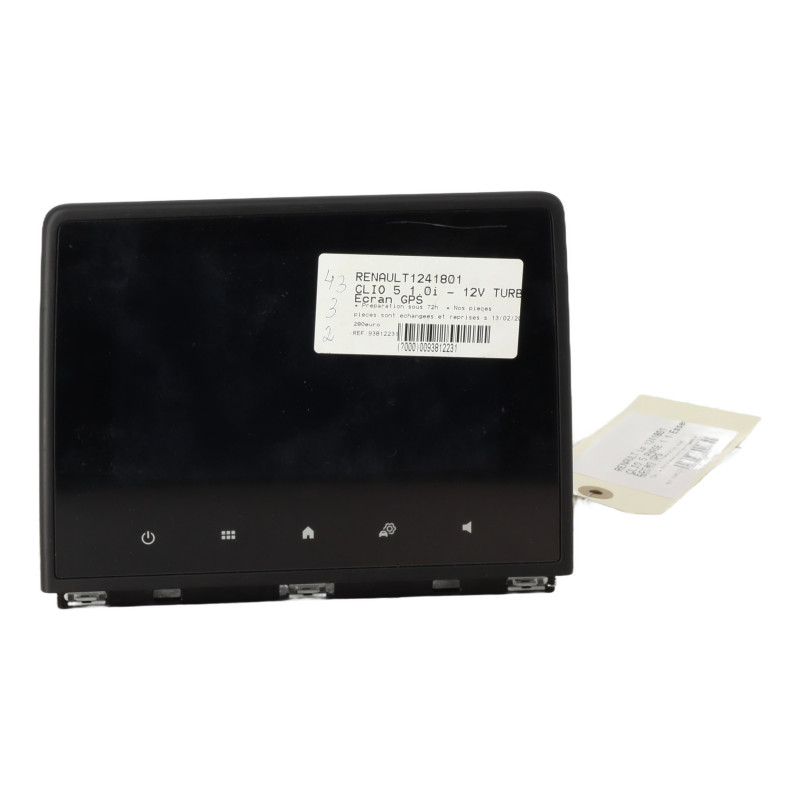 Ecran GPS RENAULT CLIO 5