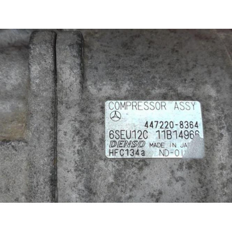 Compresseur clim MERCEDES CLASSE A 168 Photo n°1