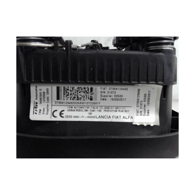 Air bag conducteur FIAT PANDA 3