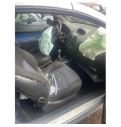 Optique avant principal gauche (feux)(phare) PEUGEOT 206 Photo n°8