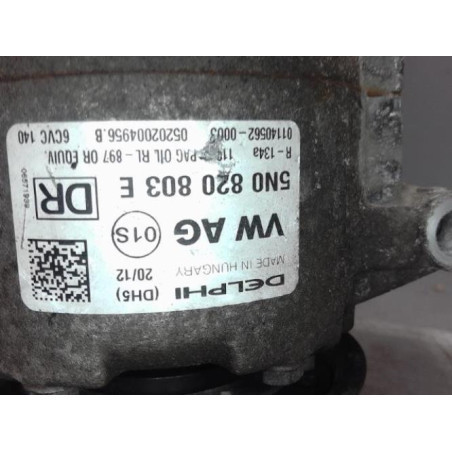 Compresseur clim VOLKSWAGEN POLO 5 Photo n°1