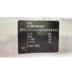 Commande chauffage OPEL ZAFIRA B Photo n°10