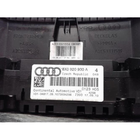 Compteur AUDI A1 1 Photo n°1