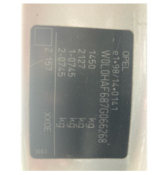 Commande de phare OPEL AGILA A Photo n°6