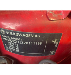 Commande chauffage VOLKSWAGEN GOLF 4 Photo n°3