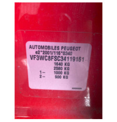 Commande chauffage PEUGEOT 207 Photo n°10