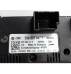 Commande chauffage AUDI A3 3 Photo n°4