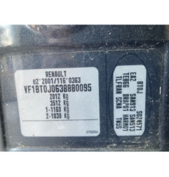 Commande chauffage RENAULT LAGUNA 3 Photo n°6