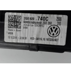 Compteur VOLKSWAGEN POLO 6 Photo n°3