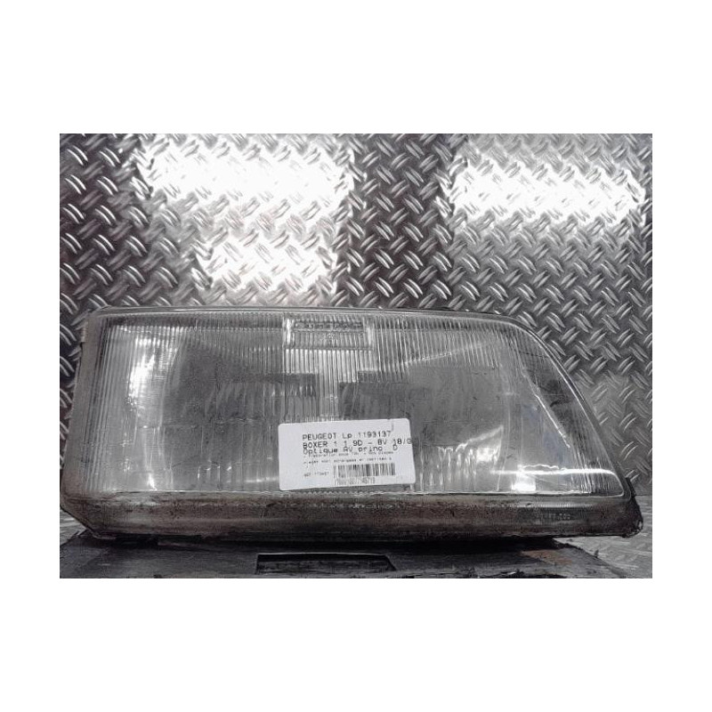 Optique avant principal droit (feux)(phare) PEUGEOT BOXER 1