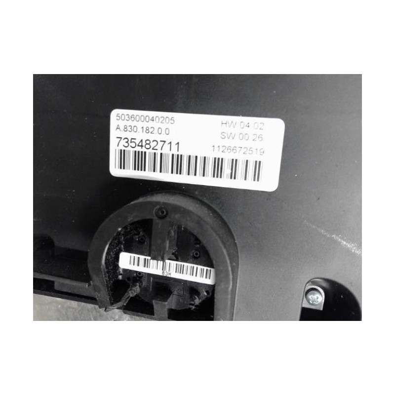 Commande chauffage FIAT BRAVO 2