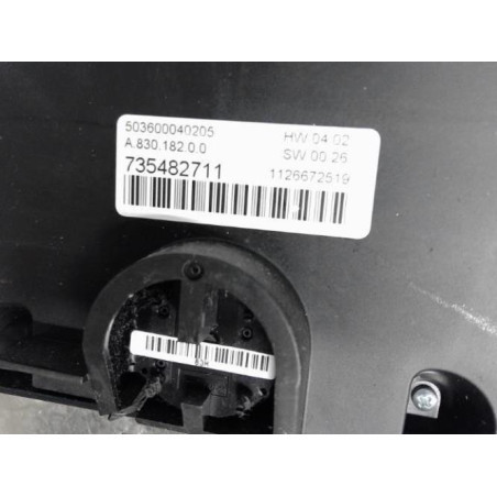 Commande chauffage FIAT BRAVO 2 Photo n°1