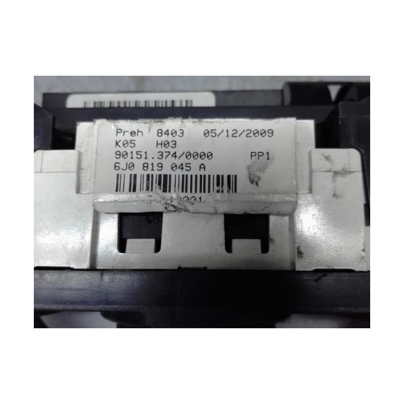 Commande chauffage SEAT IBIZA 4