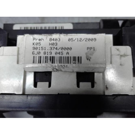 Commande chauffage SEAT IBIZA 4 Photo n°1