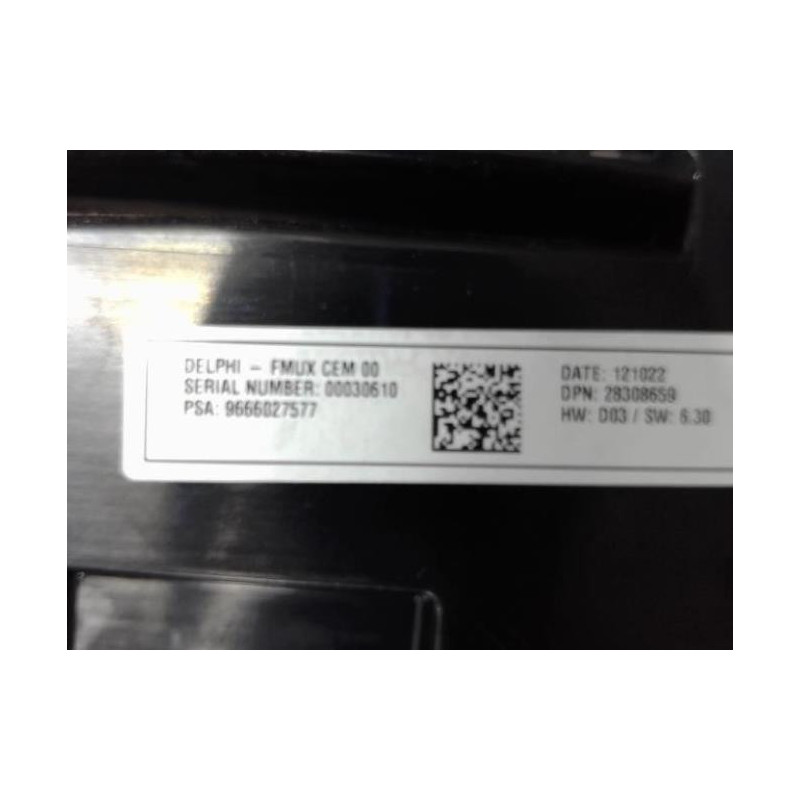 Commande chauffage CITROEN C4 2