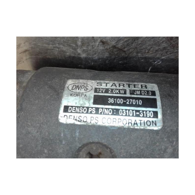 Demarreur KIA MAGENTIS 2