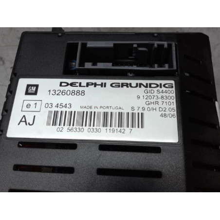 Afficheur OPEL CORSA D Photo n°1