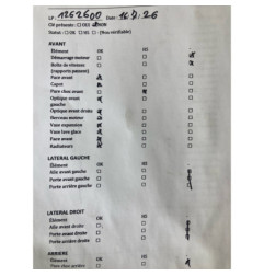 Commande chauffage OPEL MERIVA A Photo n°8