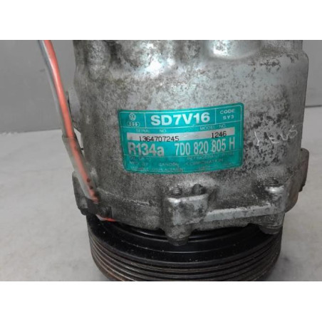 Compresseur clim VOLKSWAGEN TRANSPORTER (7D) Photo n°1