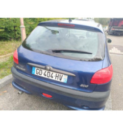 Optique avant principal gauche (feux)(phare) PEUGEOT 206