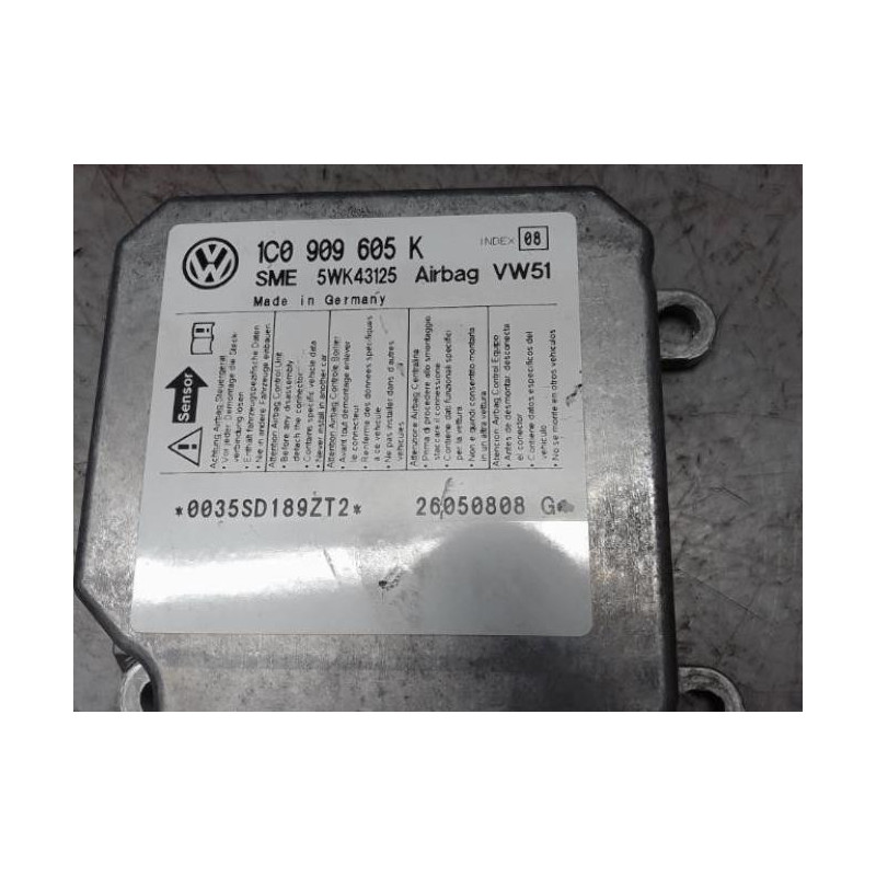 Boitier air bag VOLKSWAGEN FOX