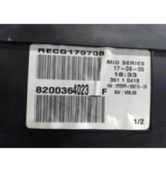 Compteur RENAULT MEGANE 2 Photo n°4