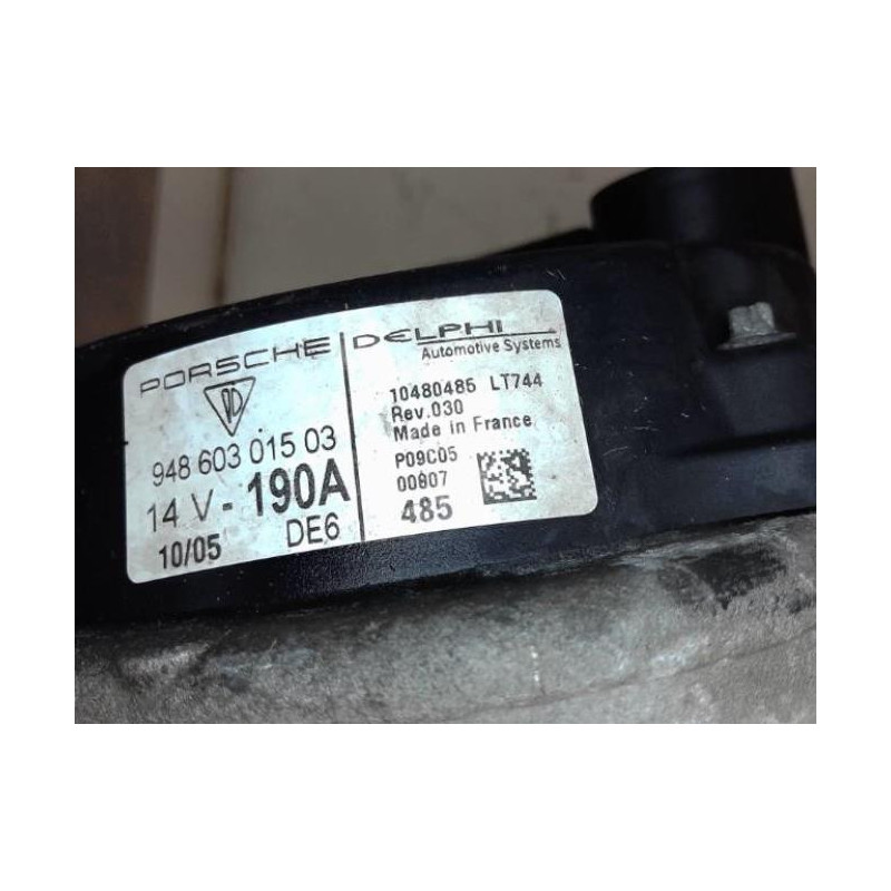 Alternateur PORSCHE CAYENNE 1