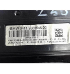 Commande chauffage BMW SERIE 1 F20 Photo n°1