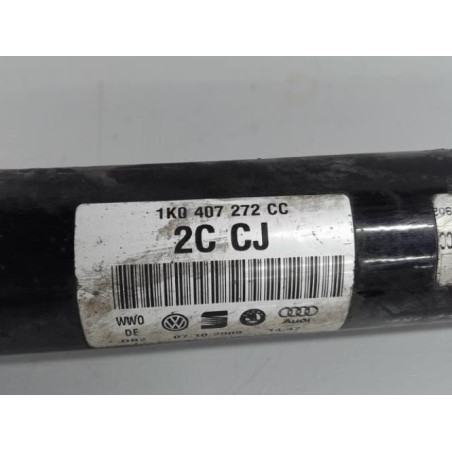 Cardan droit (transmission) VOLKSWAGEN GOLF 6 Photo n°1