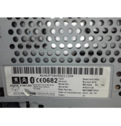 Autoradio d'origine PEUGEOT 308 1 Photo n°3