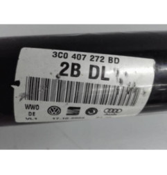 Cardan droit (transmission) VOLKSWAGEN PASSAT 5 Photo n°3