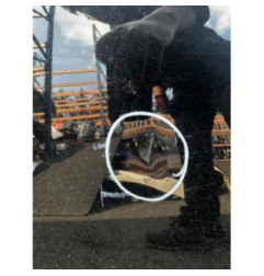 Porte arriere gauche LANCIA YPSILON 5 Photo n°3