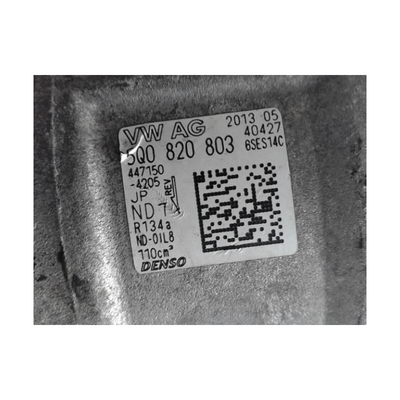 Compresseur clim VOLKSWAGEN GOLF 7