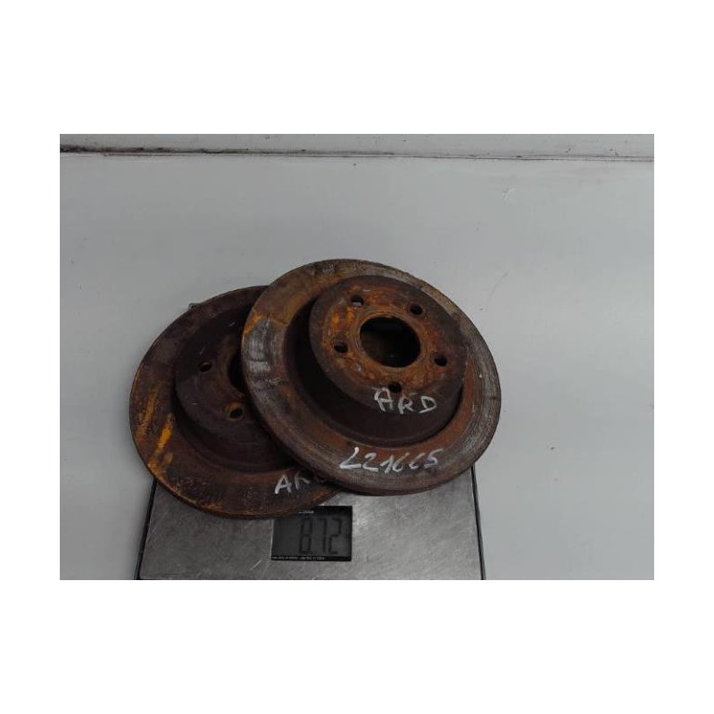 Paire de disques arriere (freinage) FORD TRANSIT CONNECT 2