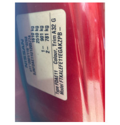 Capot NISSAN NOTE 1 Photo n°7