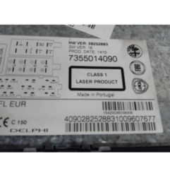 Autoradio d'origine FIAT PUNTO EVO 3 Photo n°1